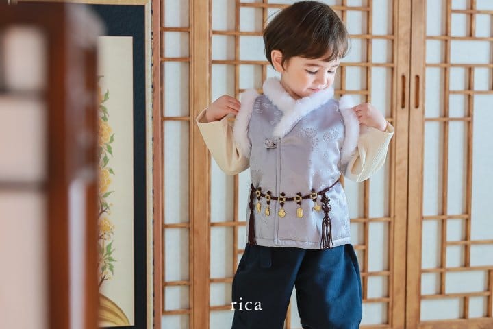 Rica - Korean Children Fashion - #stylishchildhood - Boy Vest - 9