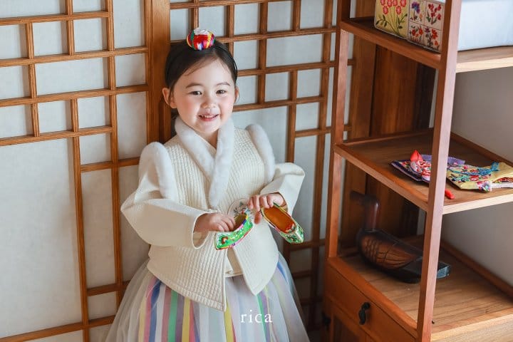 Rica - Korean Children Fashion - #toddlerclothing - Girl Vest - 6