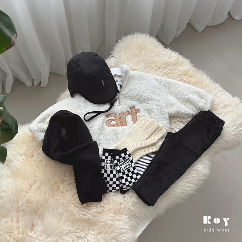 Roy - Korean Children Fashion - #childofig - Art Anorak Sweatshirt - 2