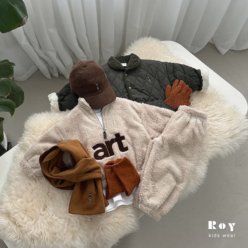 Roy - Korean Children Fashion - #childofig - Art Anorak Sweatshirt - 3