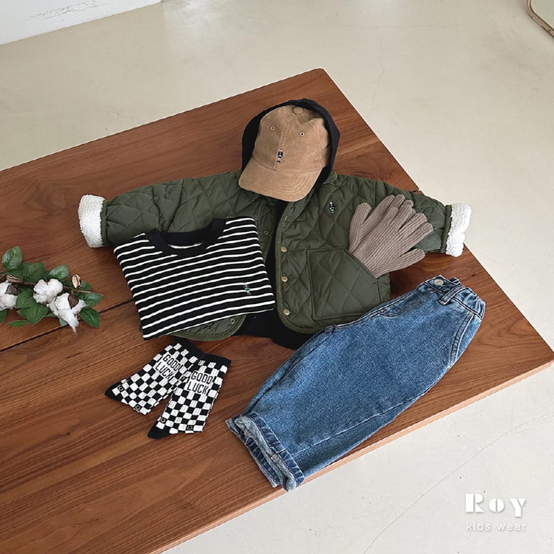 Roy - Korean Children Fashion - #childrensboutique - Toy Quilting Jumper - 3