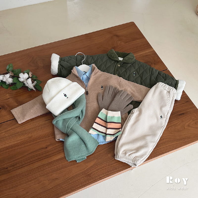 Roy - Korean Children Fashion - #childrensboutique - Toy Quilting Jumper - 4