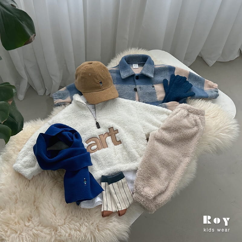 Roy - Korean Children Fashion - #discoveringself - Art Anorak Sweatshirt - 6