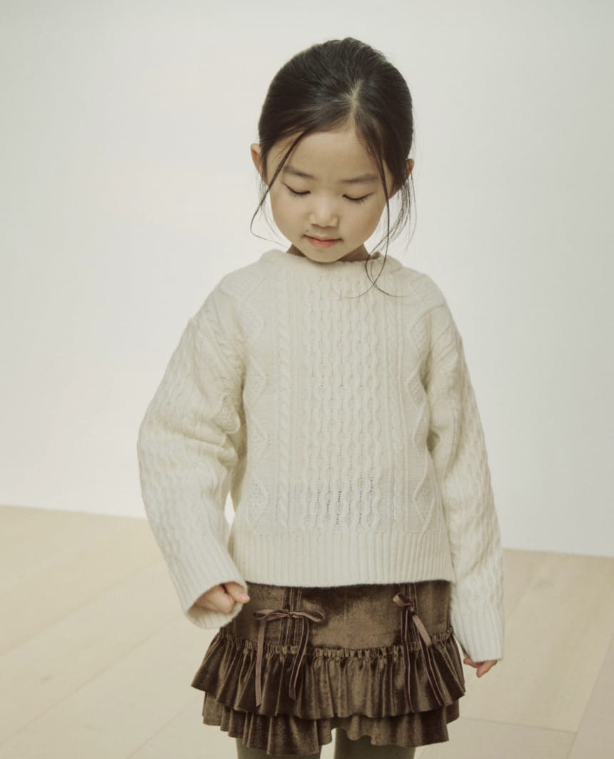Soye - Korean Children Fashion - #childofig - C Slit Knit