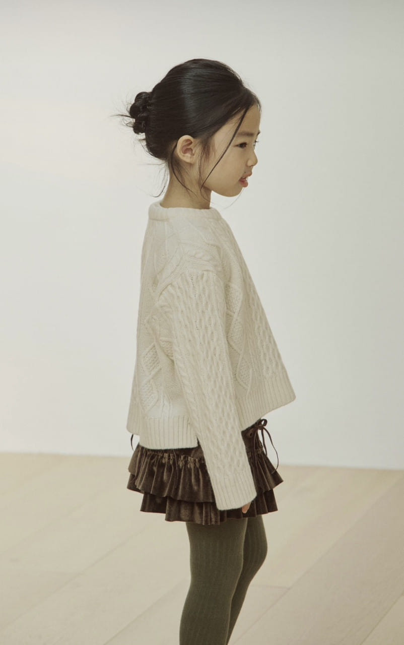 Soye - Korean Children Fashion - #childrensboutique - C Slit Knit - 2