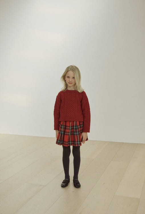 Soye - Korean Children Fashion - #kidsstore - C Slit Knit - 7
