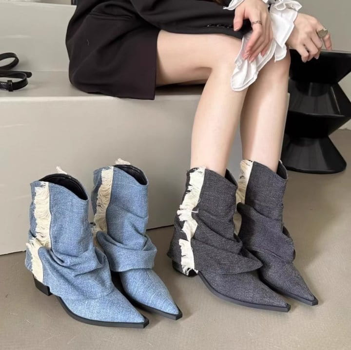 Ssangpa - Korean Women Fashion - #thatsdarling - SM 504 Boots - 2