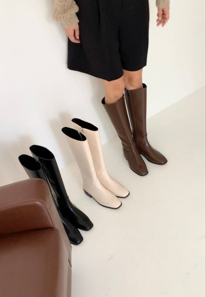 Ssangpa - Korean Women Fashion - #vintagekidsstyle - LI2426 Boots - 8