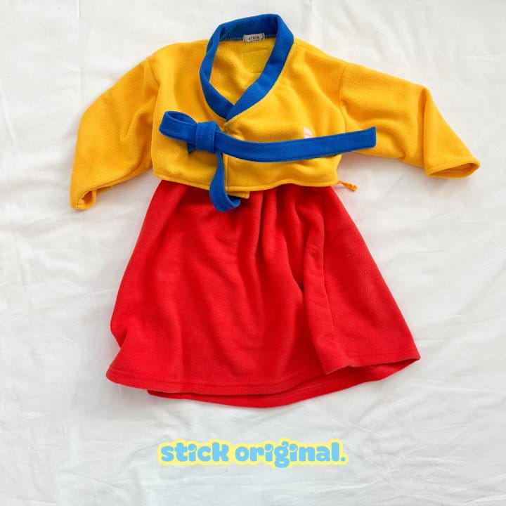 Stick - Korean Baby Fashion - #babywear - Fleece Hanbok - 8