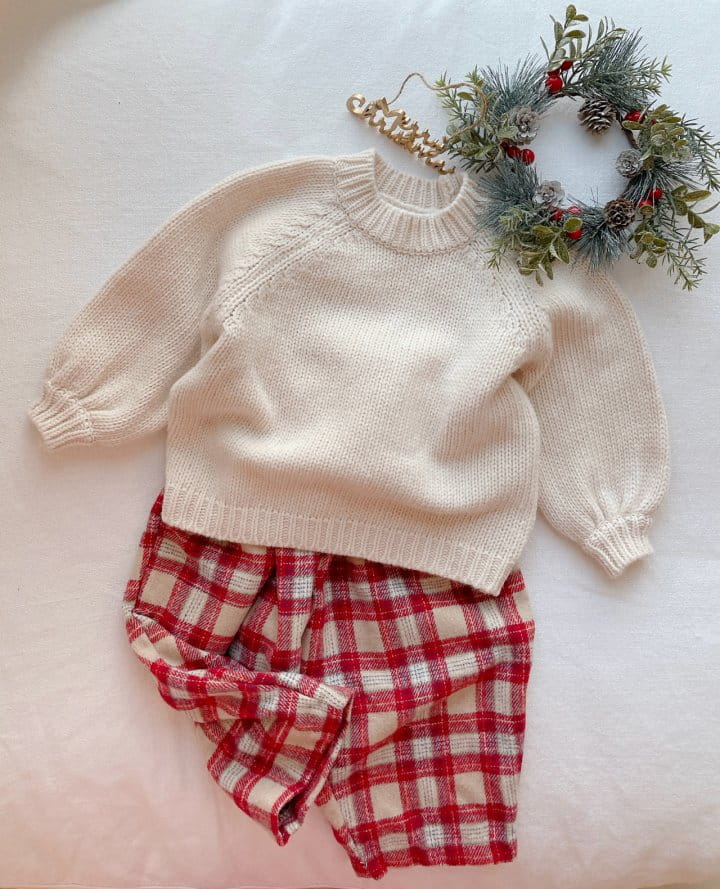 Studio M - Korean Children Fashion - #childrensboutique - Merry W Knit - 6