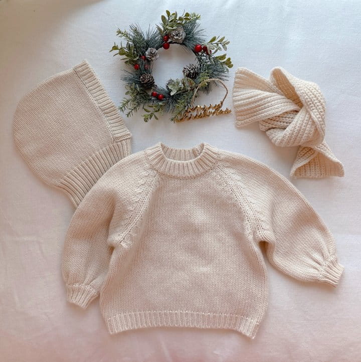 Studio M - Korean Children Fashion - #toddlerclothing - Merry W Knit - 3