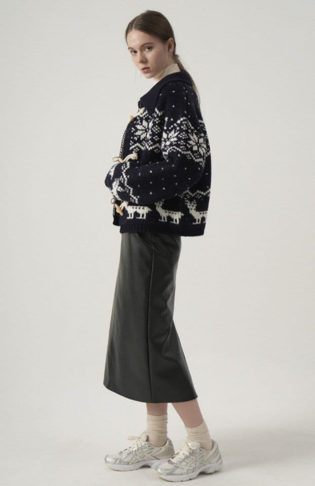 Tahiti - Korean Women Fashion - #womensfashion - Dolph Collar Cardigan - 6