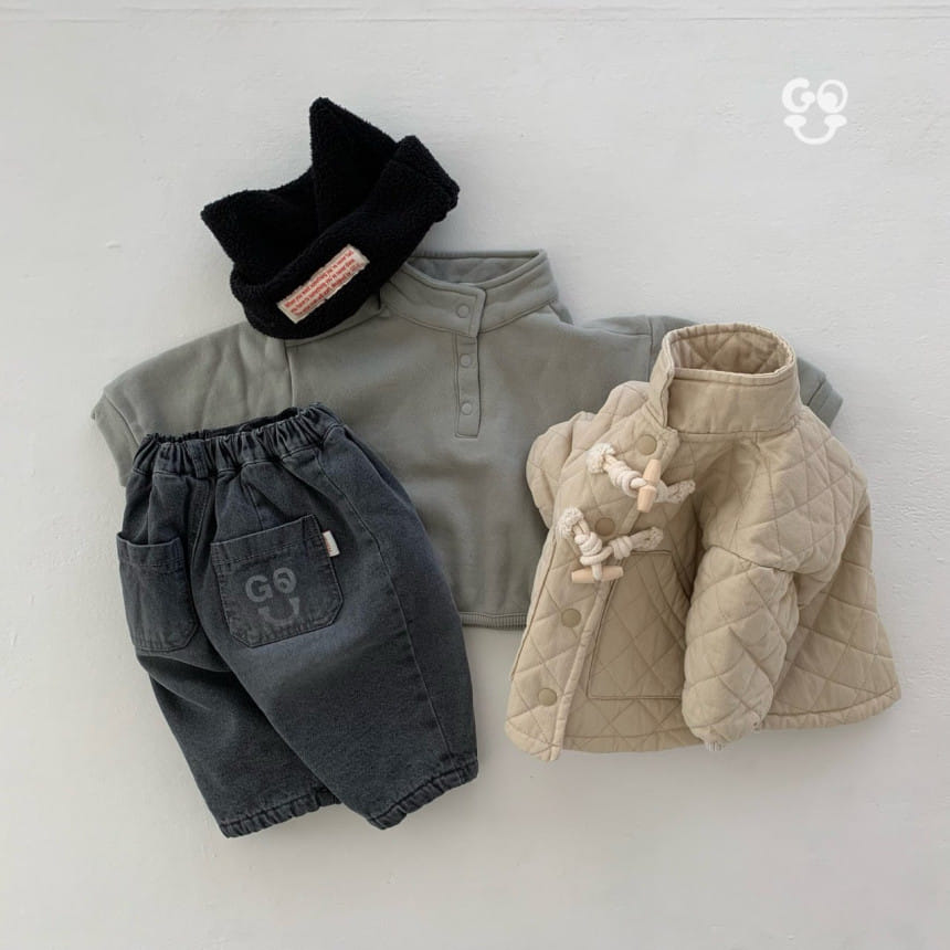 go;u - Korean Baby Fashion - #babyclothing - Please Sweatshirt - 2