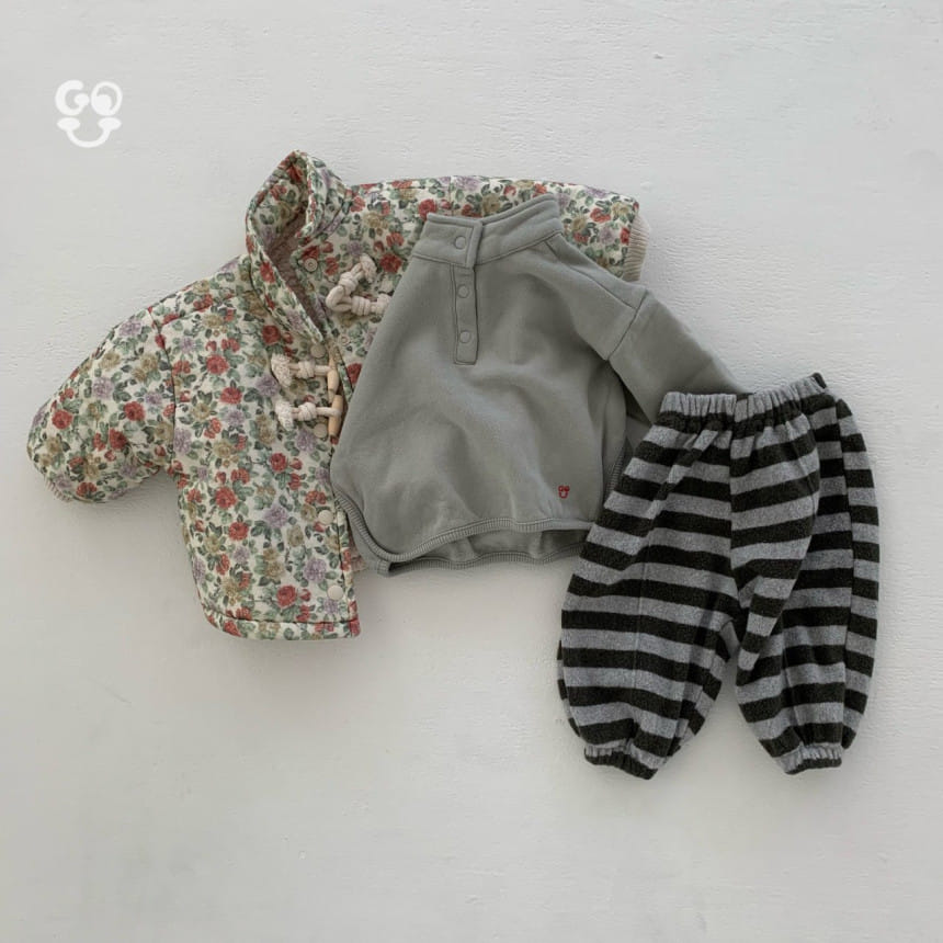 go;u - Korean Baby Fashion - #babygirlfashion - Please Sweatshirt - 5