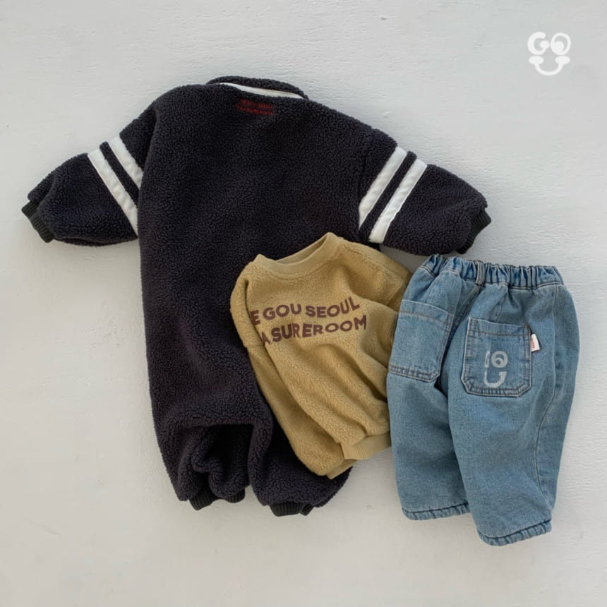 go;u - Korean Baby Fashion - #babyootd - Gou Sweatshirt - 5