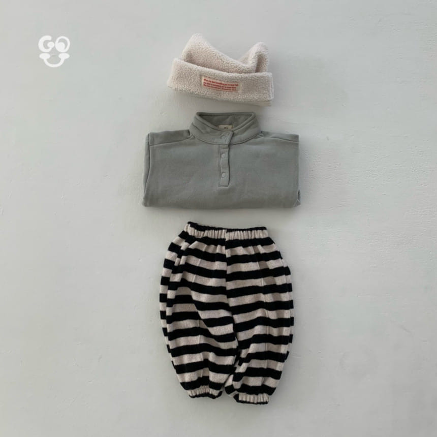 go;u - Korean Baby Fashion - #babyoutfit - Please Sweatshirt - 9