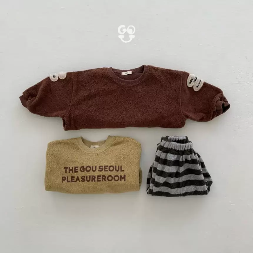 go;u - Korean Baby Fashion - #babyoutfit - Gou Sweatshirt - 6