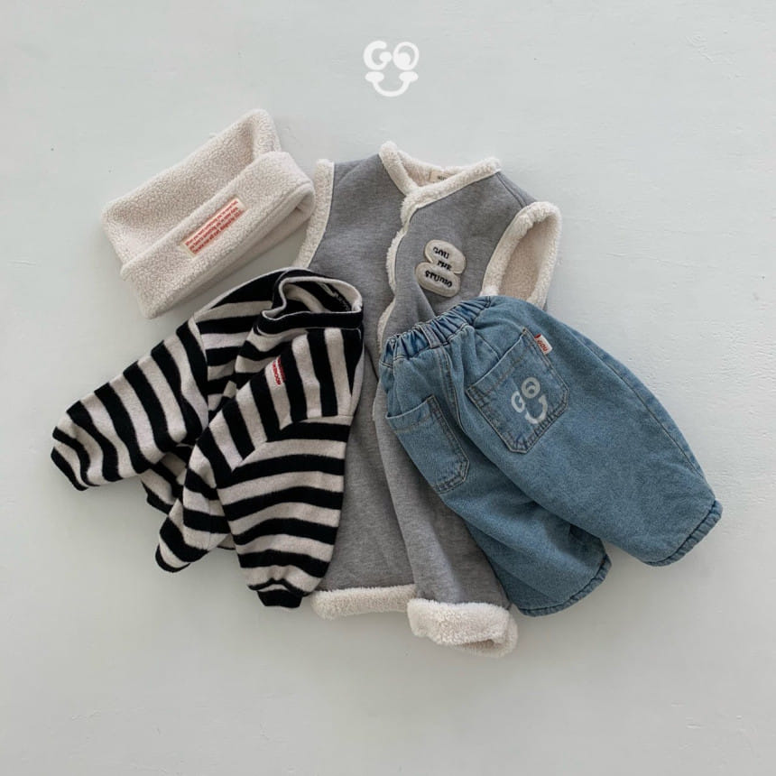 go;u - Korean Baby Fashion - #babywear - Cold Wave Jeans - 7