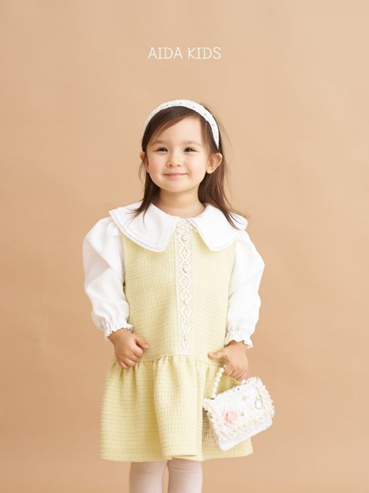 Lemon Tweed One-Piece