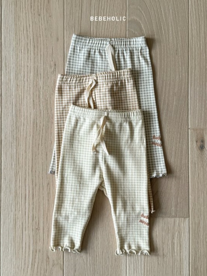 Melon Check Leggings
