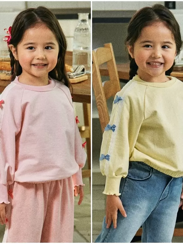 Ribbon Tape Sweatshirt