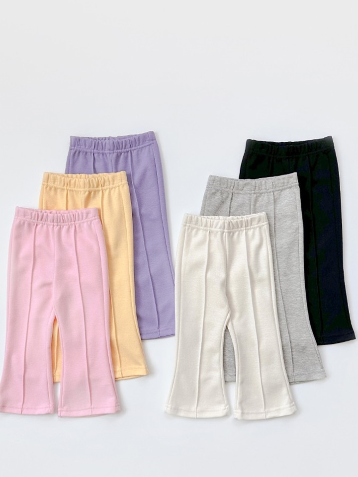 Boots Cut Pintuck Pants