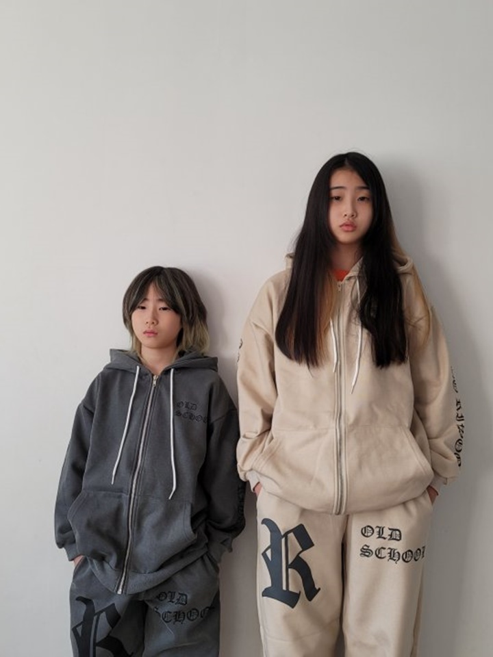 Pig Fleece Hoody Zip Up