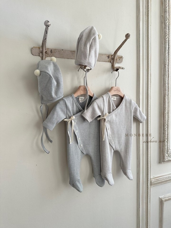 Cozy Body Suit Bonnet Set