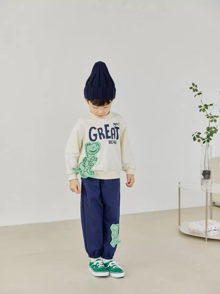 Patch Dinosaur Pants