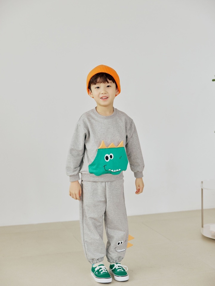 Bbul Dinosaur Pocket Sweatshirt