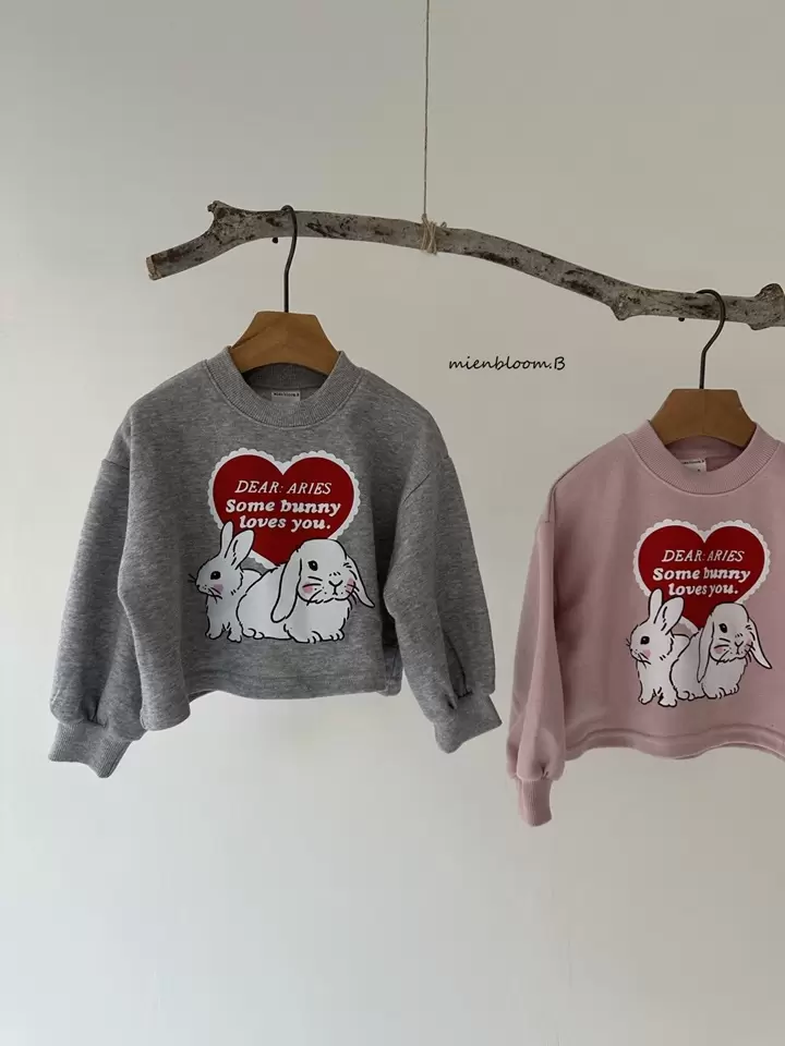 Heart Rabbit Sweatshirt