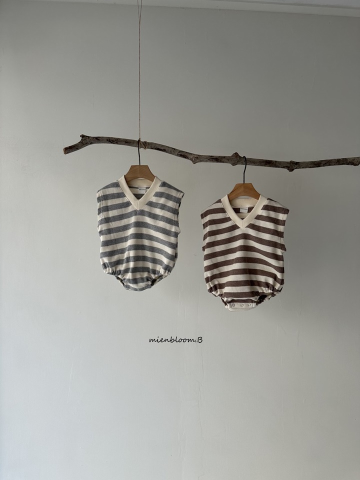 Bebe Waffle Vest Body Suit