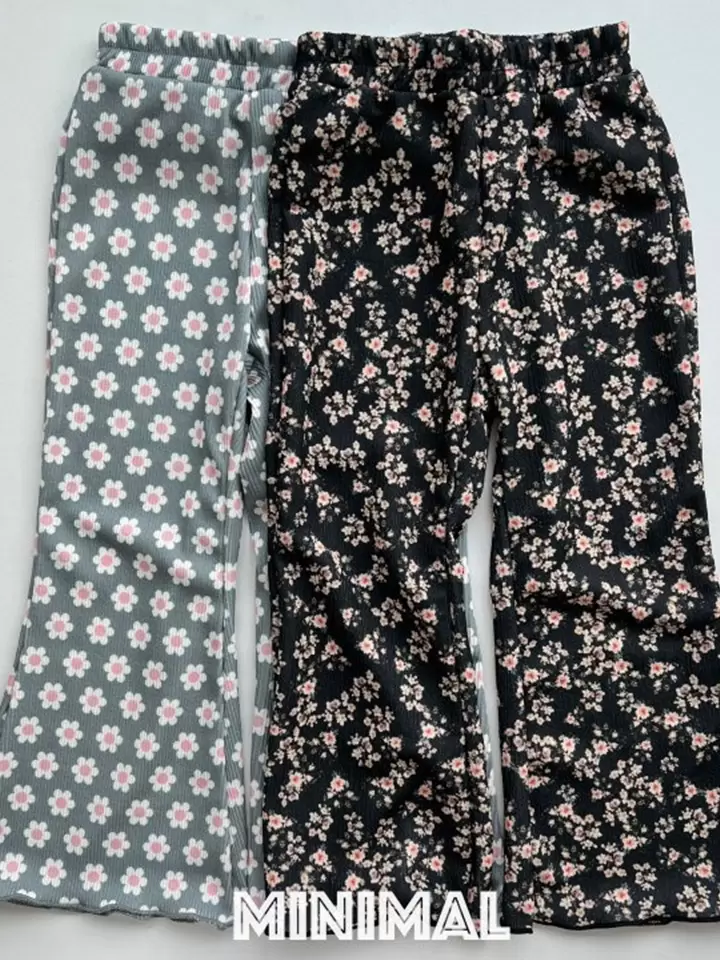 Flower Wide Pants