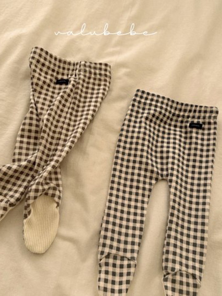 Check Foot Leggings Check Foot Leggings