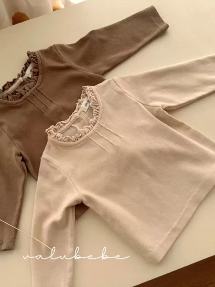 Pintuck Frill Tee Pintuck Frill Tee