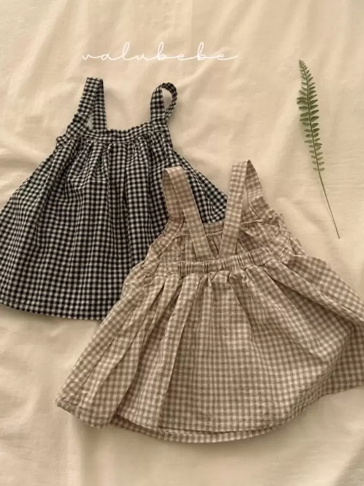 Windy Check One-Piece Windy Check One-Piece