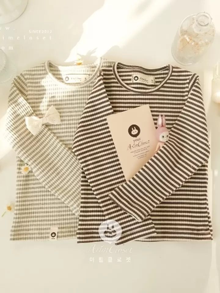 Stripe Slim C Tee Stripe Slim C Tee