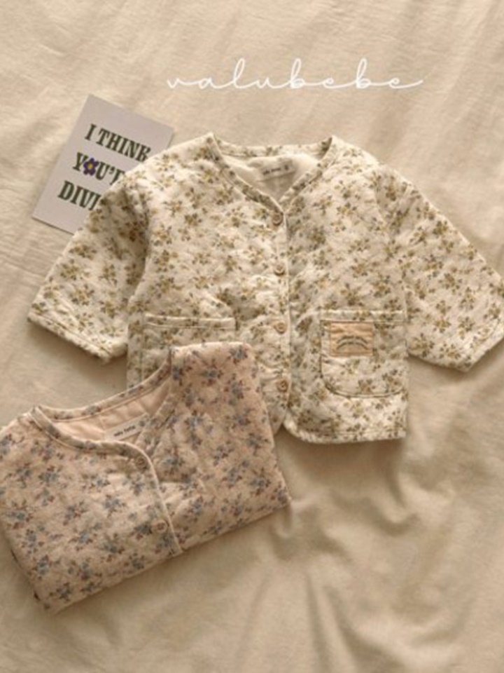 Flower Quilted Jacket