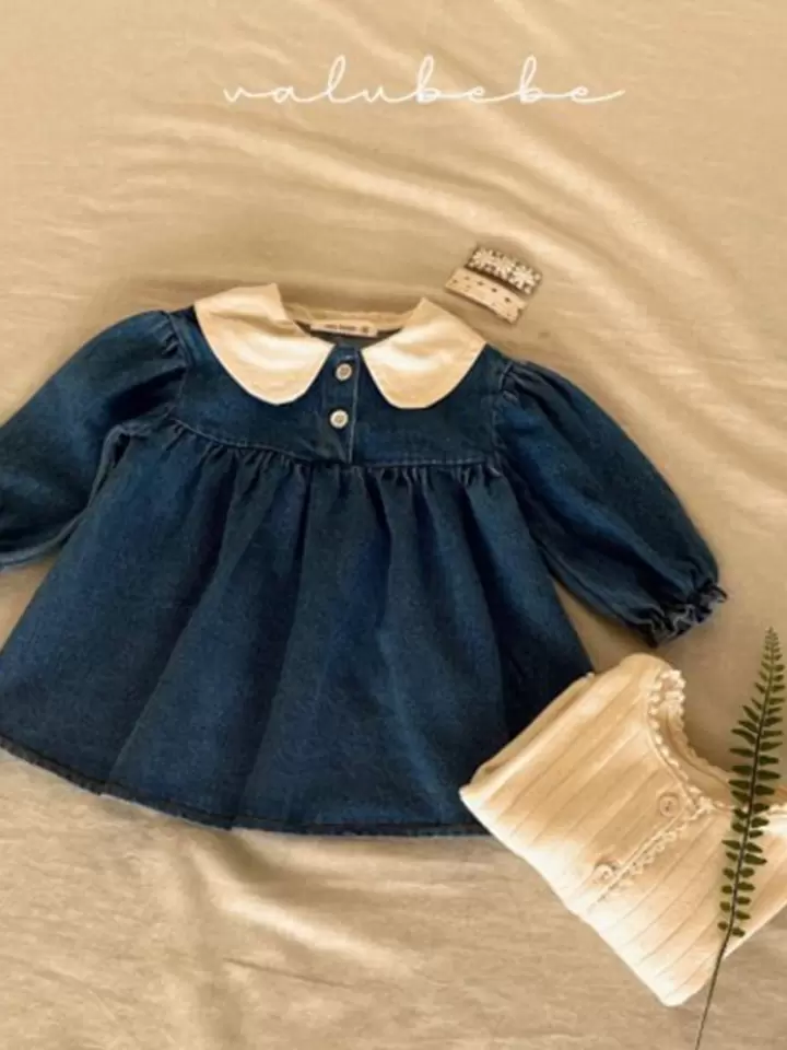Petite Denim One-Piece Petite Denim One-Piece