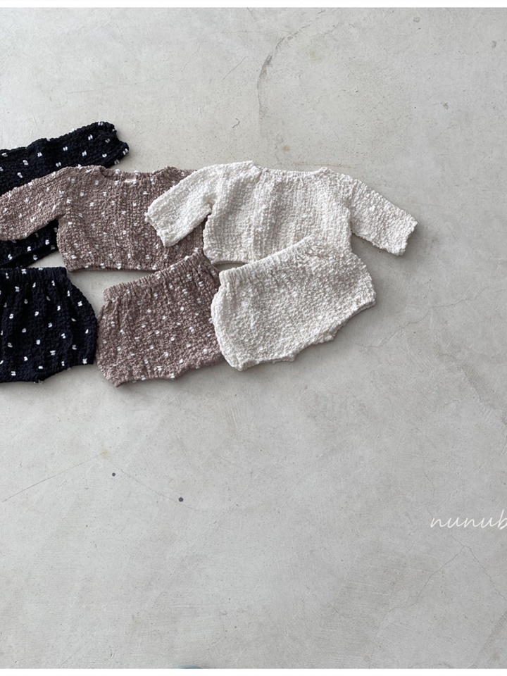 Bebe Dot  Blouse Bloomers Set