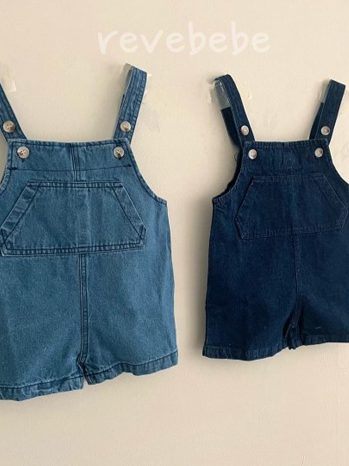 Denim Dungarees Pants