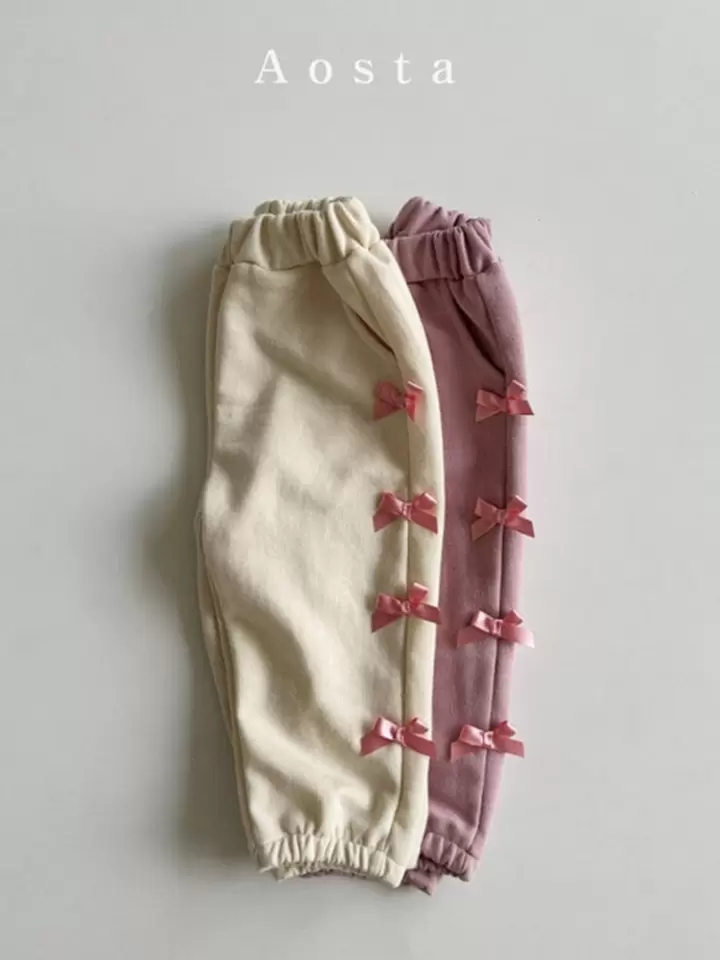 Ribbon Jogger Pants