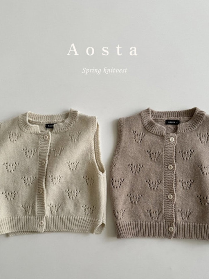 Bear Knit Vest