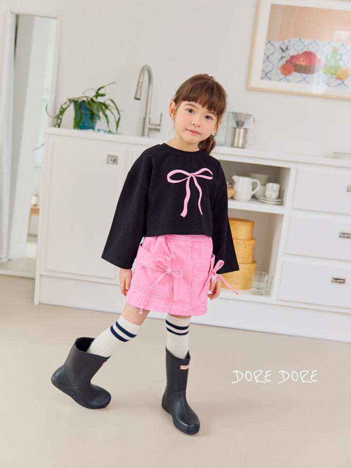 Ribbon Crop Tee
