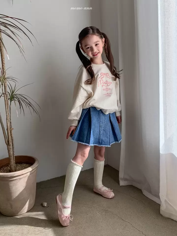 Cutting Denim Skirt