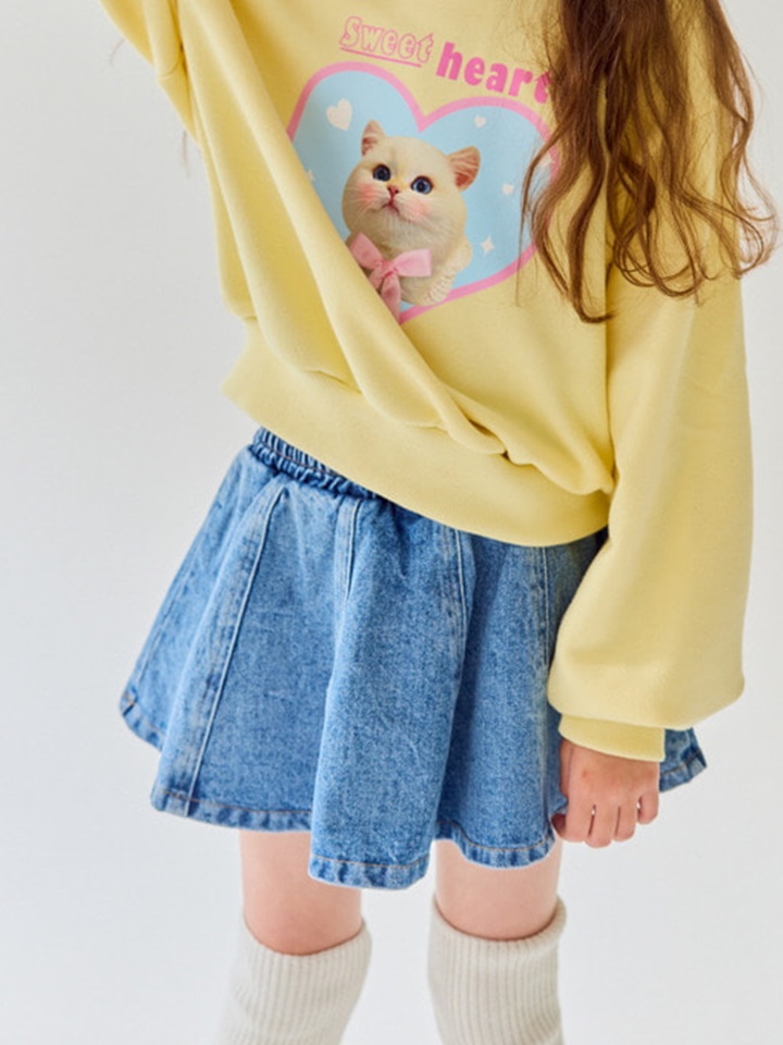 Want You Denim Skirt