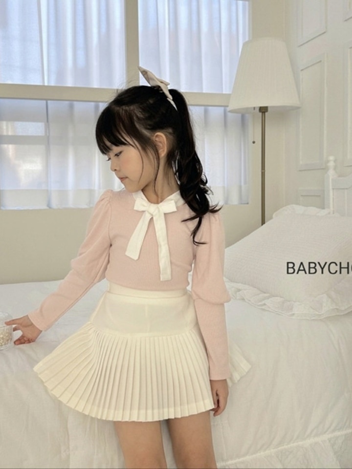 Ribbon Tie Puff Tee