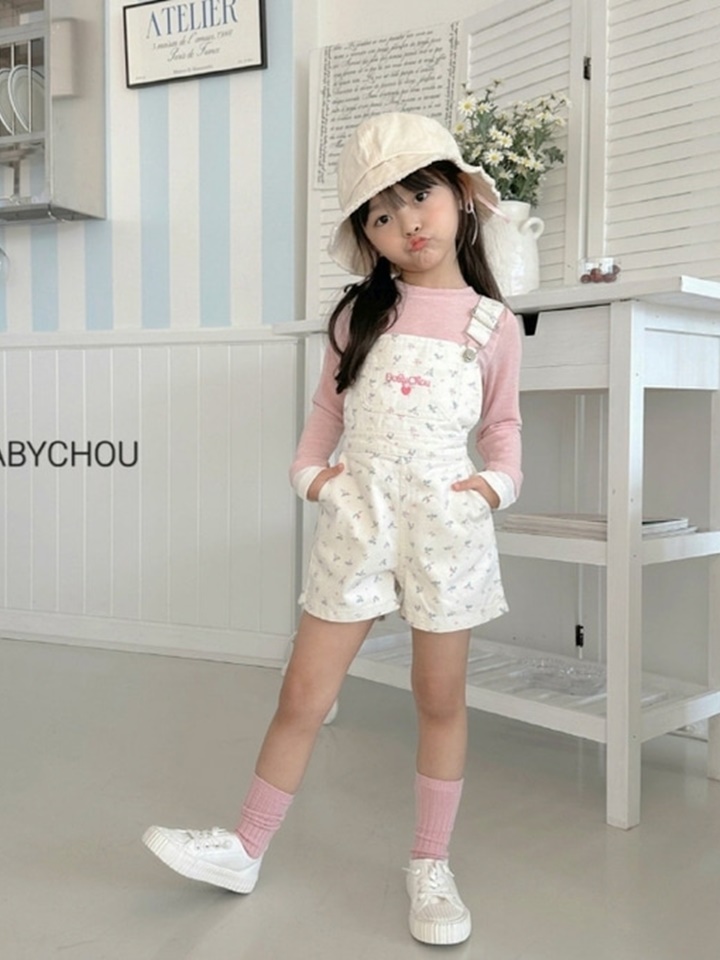 Small Flower Dungarees