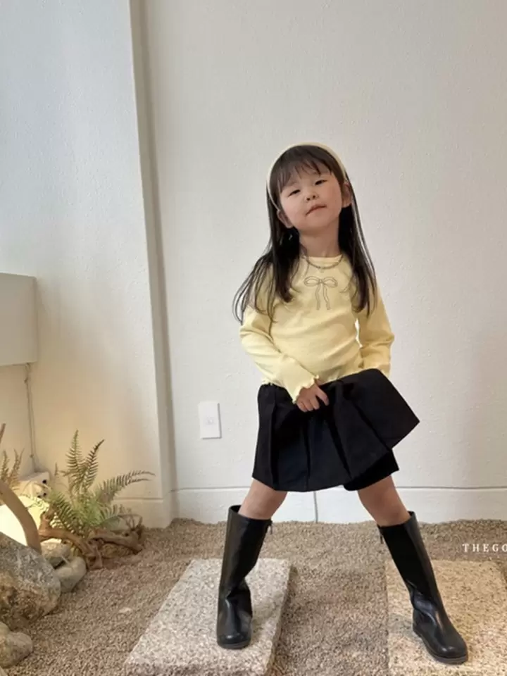 Wrinkle Skirt Pants