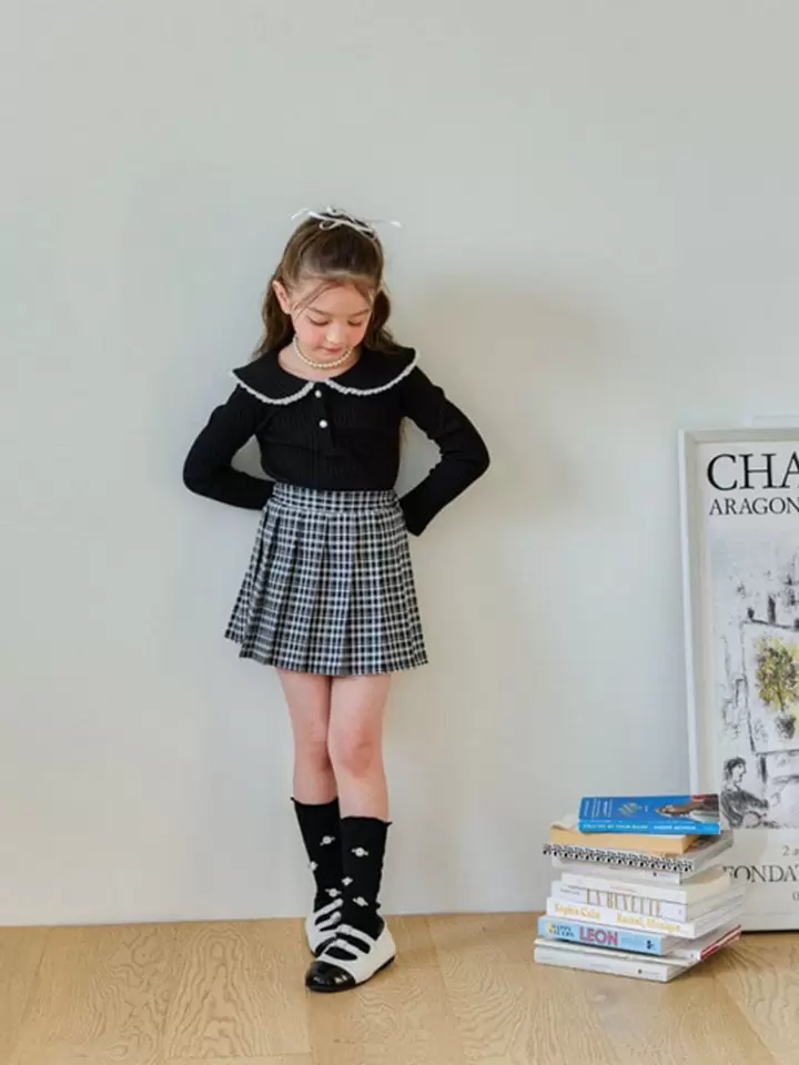 Big Check Skirt